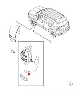 إشارة المراية الخارجية - JEEP RENEGADE ( 2015 )