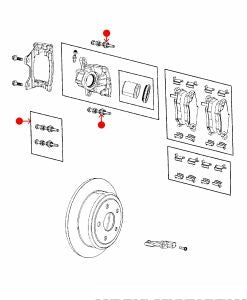 مسمار منزلق الكليبر - JEEP WRANGLER ( 2022 )