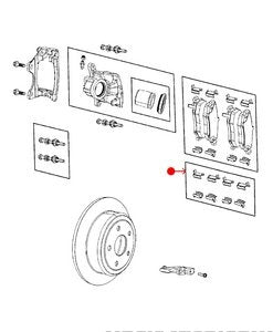 طقم مساعدات فرامل ديسك - JEEP WRANGLER ( 2020 )