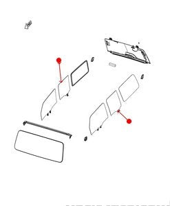 جامة الباب - JEEP WRANGLER ( 2019 )