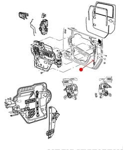 سكة الجامة - JEEP WRANGLER ( 2017 )
