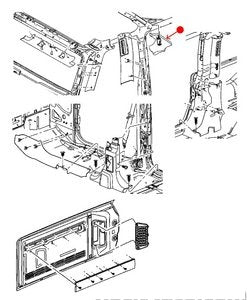 زينة الدعامة - JEEP WRANGLER ( 2007 )