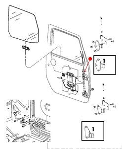 سكة الجامة - JEEP WRANGLER ( 2007 )