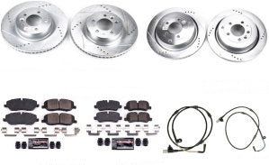 طقم هوبات مع فحمات - LAND ROVER LR3 أمامي ( 2008 )