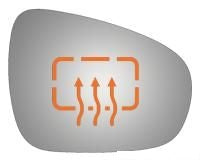 زجاج المراية الخارجية - LEXUS IS300 يمين ( 2017 )