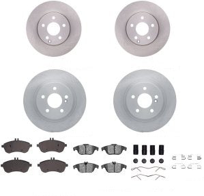 طقم هوبات مع فحمات - MERCEDES-BENZ  C250 Front ( 2010)
