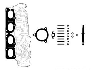 طقم تركيب تيربو شارجر - MERCEDES-BENZ  CLA200 ( 2018)