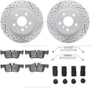 طقم هوبات مع فحمات - MINI COOPER COUNTRYMAN خلفي ( 2020 )