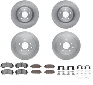 طقم هوبات مع فحمات - NISSAN  X-TRAIL أمامي ( 2015)