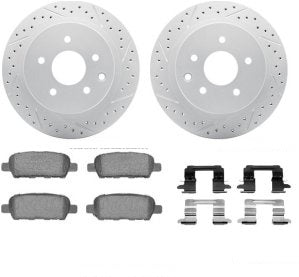طقم هوبات مع فحمات - NISSAN  X-TRAIL خلفي ( 2008)