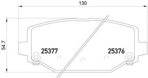 سفايف - VOLKSWAGEN ROUTAN خلفي ( 2013 )